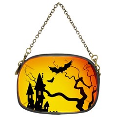 Halloween Night Terrors Chain Purses (two Sides)  by BangZart