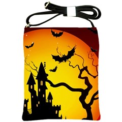 Halloween Night Terrors Shoulder Sling Bags by BangZart