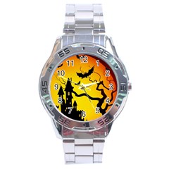 Halloween Night Terrors Stainless Steel Analogue Watch by BangZart