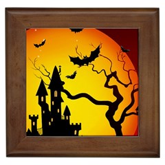 Halloween Night Terrors Framed Tiles by BangZart