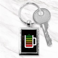 Black Energy Battery Life Key Chains (rectangle)  by BangZart