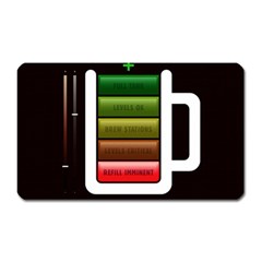 Black Energy Battery Life Magnet (rectangular) by BangZart