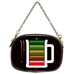 Black Energy Battery Life Chain Purses (two Sides)  by BangZart