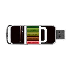 Black Energy Battery Life Portable Usb Flash (two Sides)