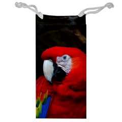 Scarlet Macaw Bird Jewelry Bag by BangZart