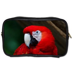 Scarlet Macaw Bird Toiletries Bags 2-side by BangZart