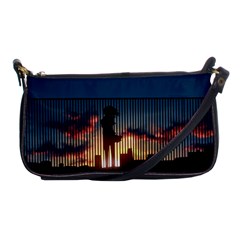 Art Sunset Anime Afternoon Shoulder Clutch Bags by BangZart