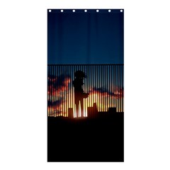 Art Sunset Anime Afternoon Shower Curtain 36  X 72  (stall)  by BangZart