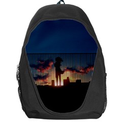 Art Sunset Anime Afternoon Backpack Bag by BangZart