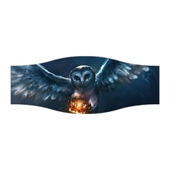 Owl And Fire Ball Stretchable Headband by BangZart