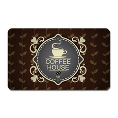 Coffee House Magnet (rectangular) by BangZart