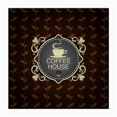 Coffee House Medium Glasses Cloth by BangZart