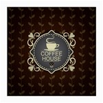 Coffee House Medium Glasses Cloth (2-Side) Front