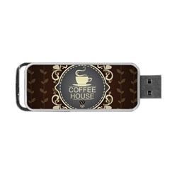 Coffee House Portable Usb Flash (one Side) by BangZart