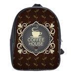 Coffee House School Bags (XL)  Front