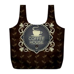 Coffee House Full Print Recycle Bags (l)  by BangZart