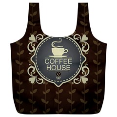 Coffee House Full Print Recycle Bags (l)  by BangZart