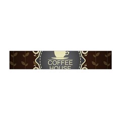 Coffee House Flano Scarf (mini) by BangZart