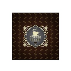 Coffee House Satin Bandana Scarf by BangZart