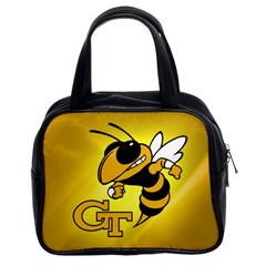 Georgia Institute Of Technology Ga Tech Classic Handbags (2 Sides) by BangZart