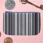 Barcode Pattern Large Coin Purse Front