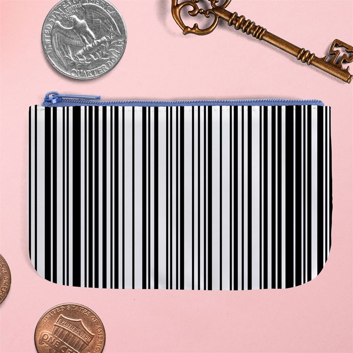 Barcode Pattern Large Coin Purse