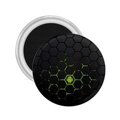 Green Android Honeycomb Gree 2.25  Magnets