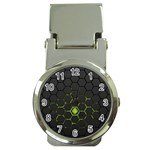 Green Android Honeycomb Gree Money Clip Watches Front