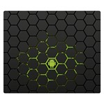 Green Android Honeycomb Gree Double Sided Flano Blanket (Small)  50 x40  Blanket Front