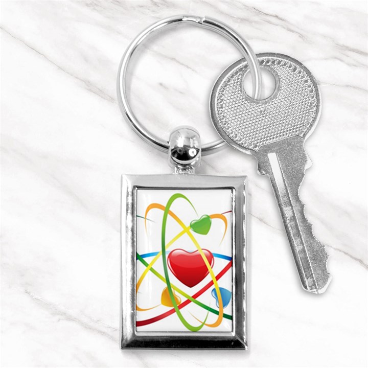 Love Key Chains (Rectangle) 