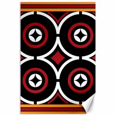 Toraja Pattern Ne limbongan Canvas 24  X 36  by BangZart