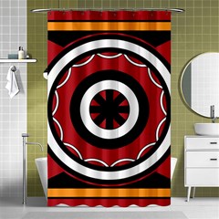 Toraja Pattern Pa barre Allo Shower Curtain 48  X 72  (small)  by BangZart