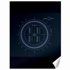 Minimalistic Knowledge Mathematics Trigonometry Canvas 36  X 48   by BangZart