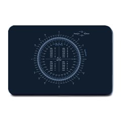 Minimalistic Knowledge Mathematics Trigonometry Plate Mats by BangZart