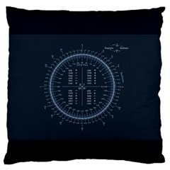 Minimalistic Knowledge Mathematics Trigonometry Standard Flano Cushion Case (one Side) by BangZart