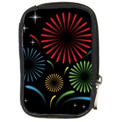 Fireworks With Star Vector Compact Camera Cases by BangZart