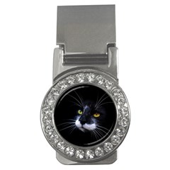 Face Black Cat Money Clips (cz)  by BangZart