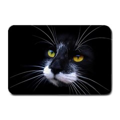 Face Black Cat Plate Mats