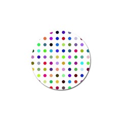 Circle Pattern Golf Ball Marker by BangZart