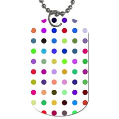 Circle Pattern Dog Tag (two Sides) by BangZart