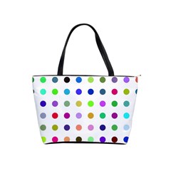 Circle Pattern Shoulder Handbags