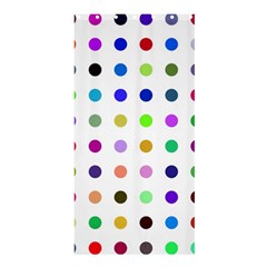 Circle Pattern Shower Curtain 36  X 72  (stall)  by BangZart