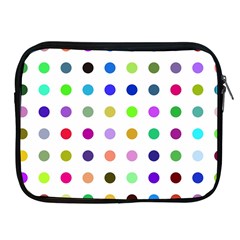 Circle Pattern Apple Ipad 2/3/4 Zipper Cases by BangZart