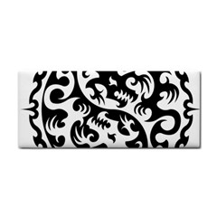 Ying Yang Tattoo Cosmetic Storage Cases by BangZart