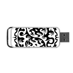 Ying Yang Tattoo Portable Usb Flash (two Sides) by BangZart