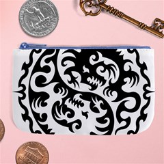 Ying Yang Tattoo Large Coin Purse