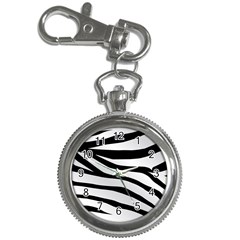 White Tiger Skin Key Chain Watches