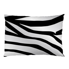 White Tiger Skin Pillow Case by BangZart