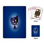 Funny cute cat Playing Card Back