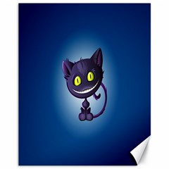 Funny Cute Cat Canvas 11  X 14   by BangZart